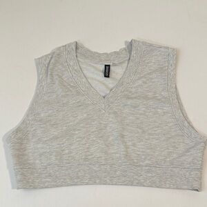 H&M CROPPED VNECK WOMENS SWEATER